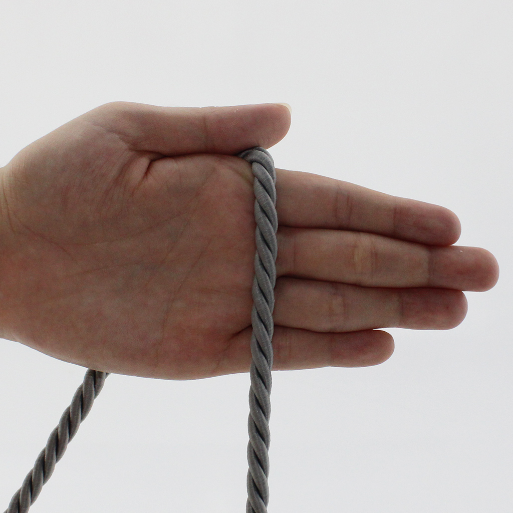 CORDÃO SÃO FRANCISCO GROSSO 7mm CINZA MÉDIO CORDÃO SÃO FRANCISCO GROSSO 7mm CINZA MÉDIO