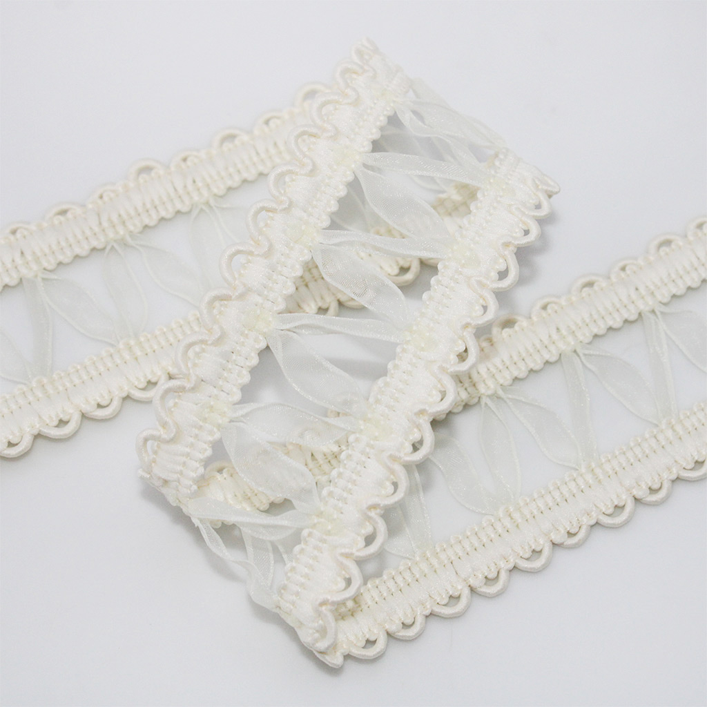 PASSAMANARIA ZIG ZAG 3,6cm CHAMPAGNE 20m PASSAMANARIA ZIG ZAG 3,6cm CHAMPAGNE 20m