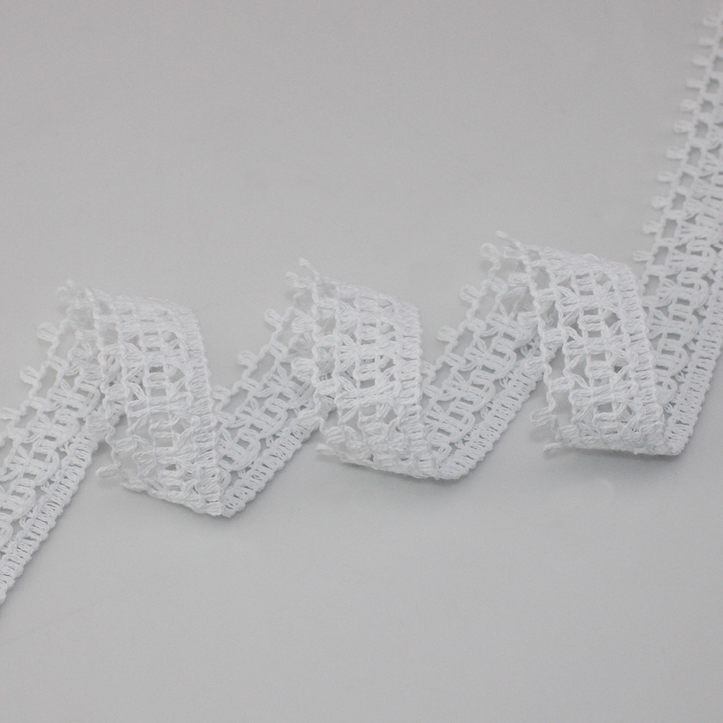 RENDA BAHIA ACABAMENTO 2,8cm BRANCO 10m RENDA BAHIA ACABAMENTO 2,8cm BRANCO 10m