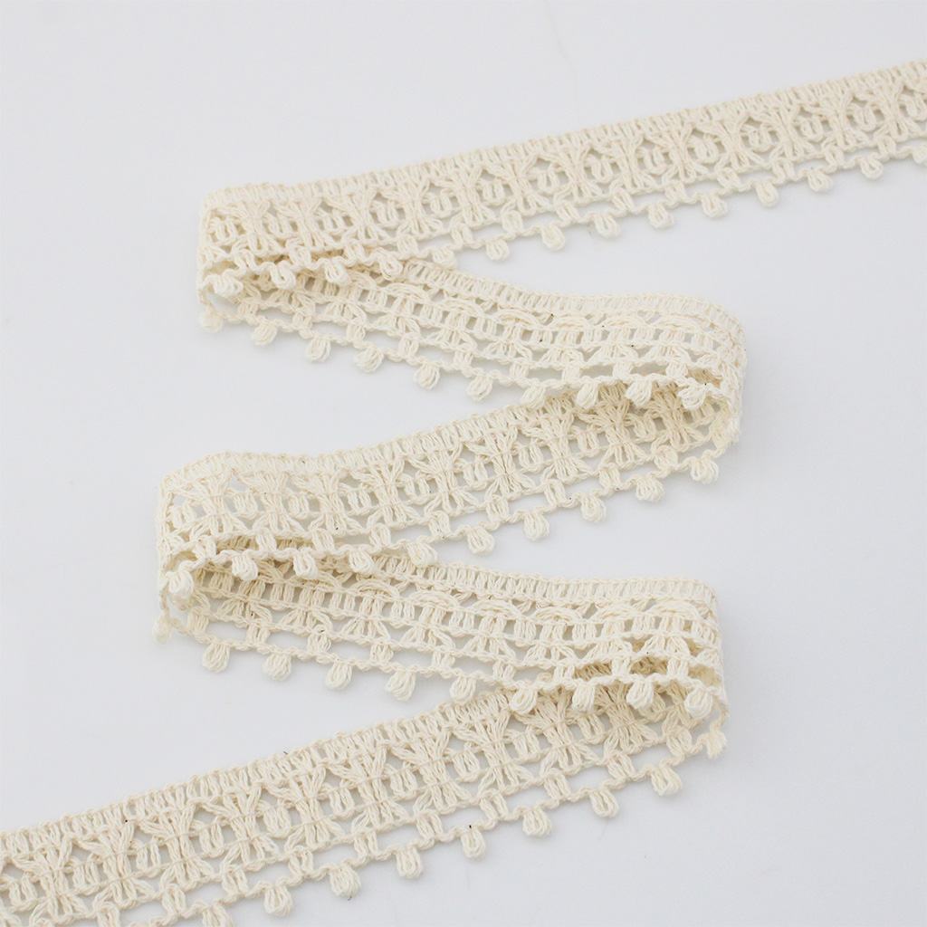RENDA BAHIA ACABAMENTO 2,8cm CRU 10m RENDA BAHIA ACABAMENTO 2,8cm CRU 10m