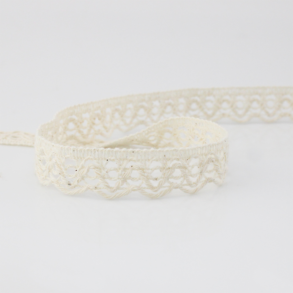 RENDA BOLINHA MEDIA 1,6cm CRU RENDA BOLINHA MEDIA 1,6cm CRU