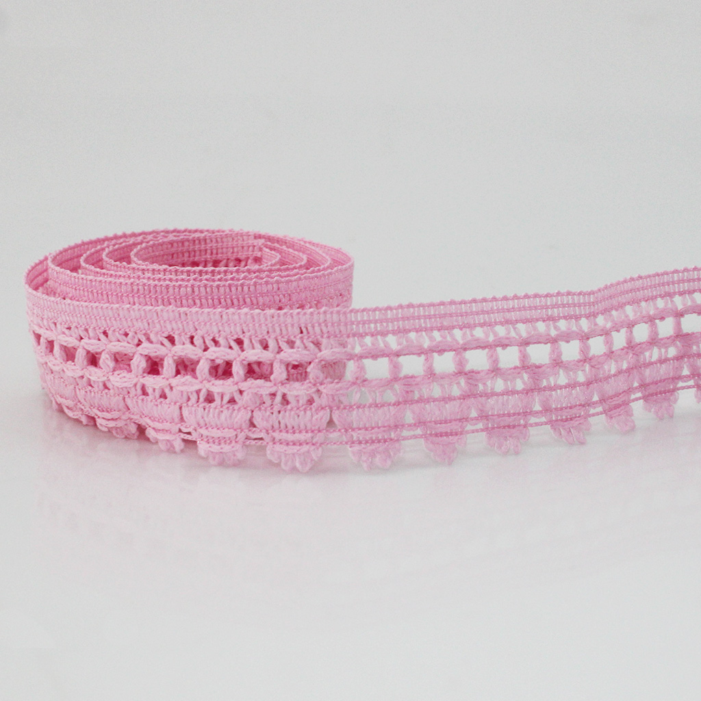 RENDA PARÁ BOLA 3,1cm ROSA RENDA PARÁ BOLA 3,1cm ROSA