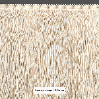 FRANJA LISA 34,8cm CRU 10m