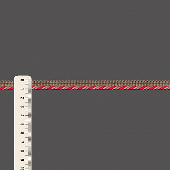 VIVO CORDÃO MÉDIO 1,1cm CAMURÇA CLARO/ROSA ENVELHECIDO/PINK 20m