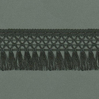 FRANJA MACRAME 4,6cm PRETO