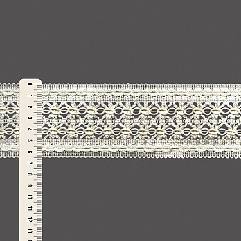 ENTREMEIO FLOR 6,5cm CHAMPAGNE 30m
