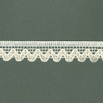 RENDA ZIG ZAG ESTREITA 2,5cm CRU 30m