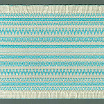 ELÁSTICO ZIG ZAG BABADO TOP 20,2cm AREIA/AZUL 10m