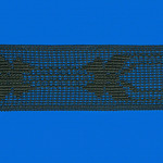 ENTREMEIO BORBOLETA 3,9cm PRETO 30m