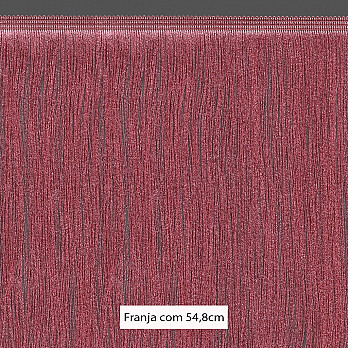 FRANJA FINA LISA 54,8cm ROSA LÍRIO 10m