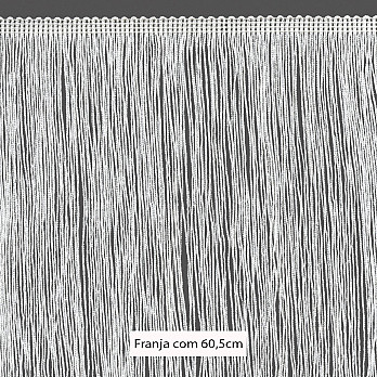 FRANJA LISA 60,5cm SEM BENEFICIAMENTO 10m
