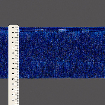 FRANJA MÉDIA EM CAMADAS 9,9cm AZUL ROYAL 10m