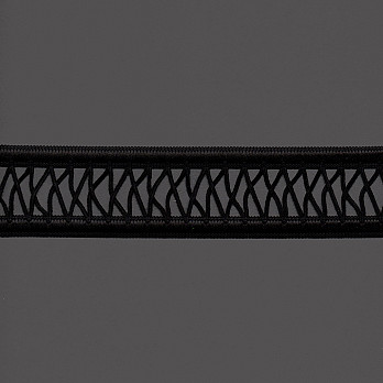 ELÁSTICO PALITO X 5cm PRETO 25m