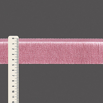 FRANJA ESPESSA LISA 4,8cm ROSA 10m