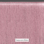 FRANJA MÉDIA LISA 29,8cm ROSE VELHO 10m