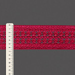 ENTREMEIO FLOR 6,5cm MAGENTA 30m