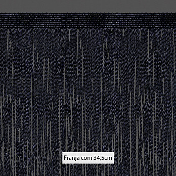 FRANJA VISCOSE 34,5cm AZUL PETROLEUM 10m