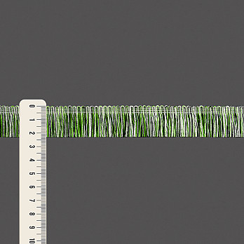 FRANJA LISA MOANA 2,3cm CHAMPAGNE/VERDE/PRETO 10m