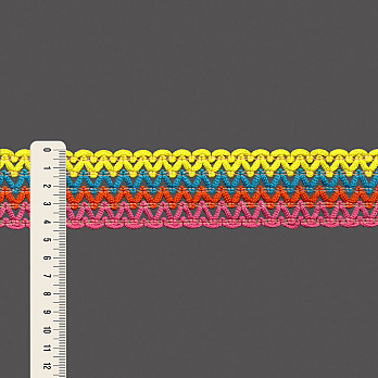 ENTREMEIO CROCHÊ 4,4cm AMARELO/AZUL/SALMÃO/ROSA/CRU 30m