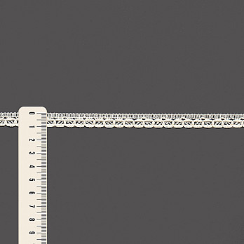 RENDA BOLINHA 1,1cm CHAMPAGNE 30m