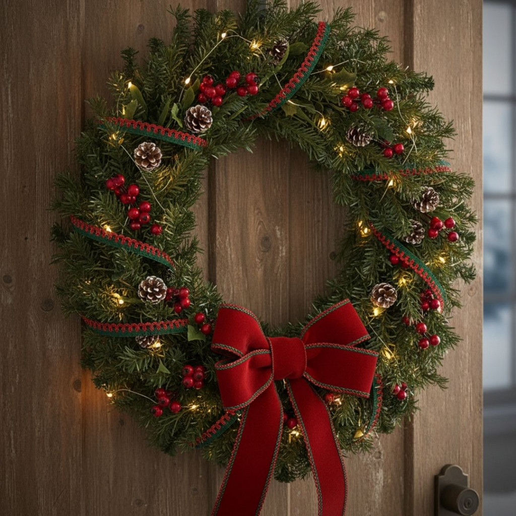 RENDA PICOT 1cm VERMELHO/VERDE/OURO 10m RENDA PICOT 1cm VERMELHO/VERDE/OURO 10m