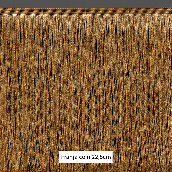 FRANJA FINA LISA 22,8cm BEGE CLARO 10m
