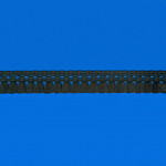 FRANJA PINGENTE 2,1cm PRETO 10m