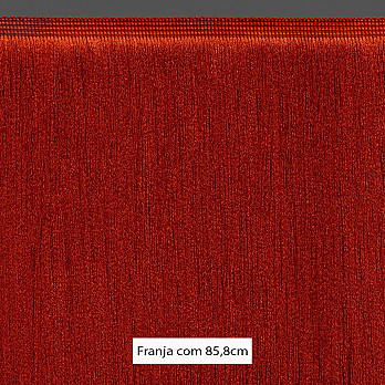 FRANJA MÉDIA LISA 85,8cm OCRE 10m