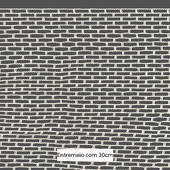 ENTREMEIO VAZADO ARRASTÃO 30cm CRU 30m
