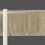FRANJA FINA LISA 11,9cm PALHA 10m