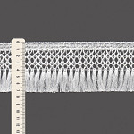 FRANJA MACRAMÊ 7,3cm SEM BENEFICIAMENTO 10m