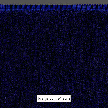 FRANJA MÉDIA LISA 91,8cm AZUL 10m