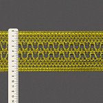 ENTREMEIO PALITO CROCHÊ 8,1cm VERDE LIMA 30m