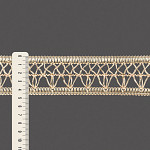 ENTREMEIO X CROCHÊ 4,6cm BEGE 30m