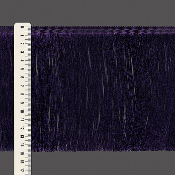 FRANJA FINA LISA 14,8cm ROXO 10m