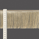 FRANJA FINA LISA 9,8cm BEGE 10m