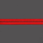 ELÁSTICO PALITO ZIG ZAG 2,5cm VERMELHO 25m