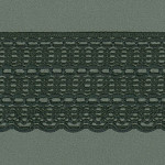 RENDA BOLINHA 7cm PRETO 30m