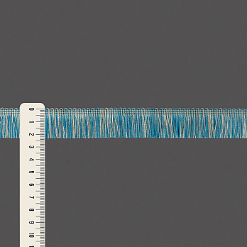 FRANJA LISA MOANA 2,3cm AREIA/AZUL 10m