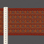 ENTREMEIO FLOR LÓTUS 12,7cm CONHAQUE/LARANJA ESCURO 20m