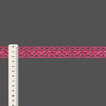 ENTREMEIO CROCHÊ CLARA 2,3cm ROSA 30m