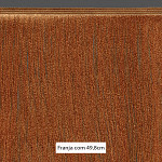 FRANJA FINA LISA 49,8cm BEGE 10m