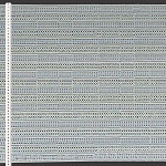 ENTREMEIO PALITO X BOLINHA LARGO 53,5cm BRANCO 1m