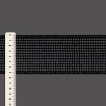 ENTREMEIO TELADO 7,4cm PRETO 30m
