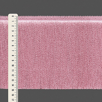 FRANJA ESPESSA LISA 14,8cm ROSA 10m