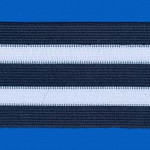 ELASTICO NICOLLY 6,3cm AZUL ESCURO/BRANCO 30m