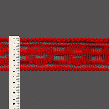 ENTREMEIO FLOR 5,9cm VERMELHO 30m