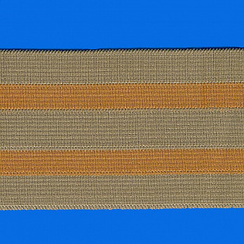 ELÁSTICO NICOLLY 6,3cm OCRE/LARANJA ESCURO 25m