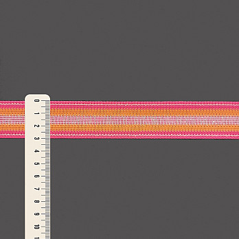 FITA RÍGIDA 3cm PINK NEON/LARANJA NEON/TRANSPINK 20m