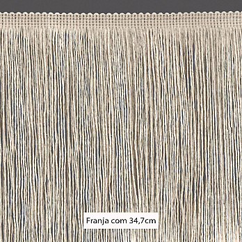 FRANJA LISA 34,7cm CRU 10m
